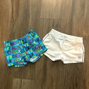 Two Pairs of Boardshort Swim shorts